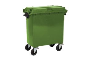 Container 770 liter, groen