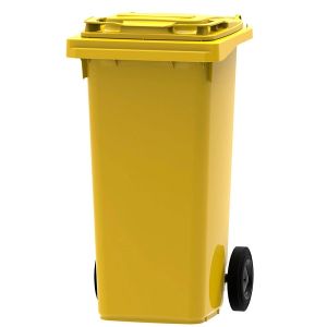 Container geel, 120 liter