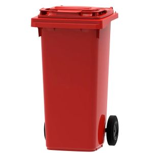 Container rood, 120 liter