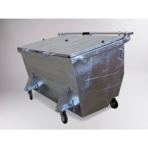 Rear Loader, 2250x1420x1465 mm, 2500 ltr, met galva romp, 4 wielen