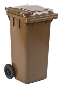 Container bruin, 120 liter