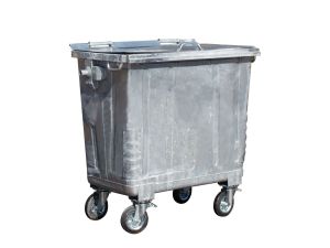 Stalen Container 770 liter met stalen deksel