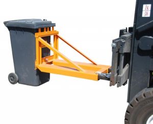 Afvalcontainer-heffer MH-1 voor 1 minicontainer, gelakt