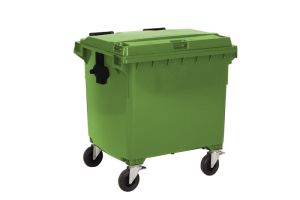 Container 1000 liter, groen