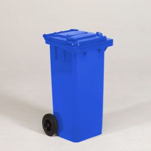 Container 120 liter, blauw