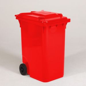 Container 360 liter, rood